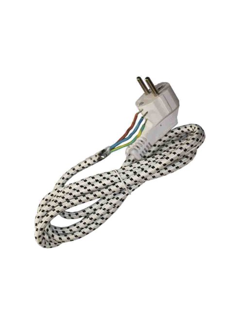 Recambio cable de plancha 3x ø0,75mm 1,8m edm