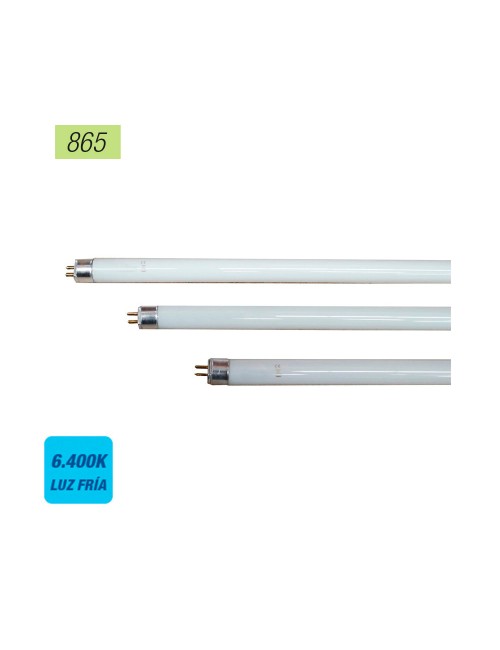 Tubo fluorescente 4w 6400k modelo: t5 luz fria edm