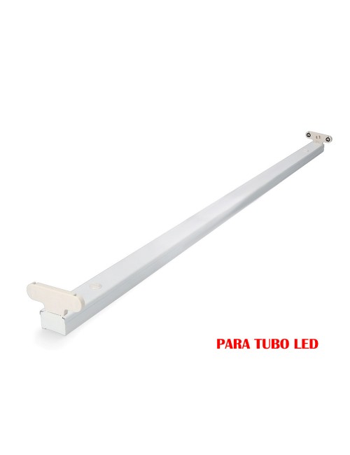 Regleta fluorescente para tubo de led 2x22w (eq. 58w) 220v 153cm edm