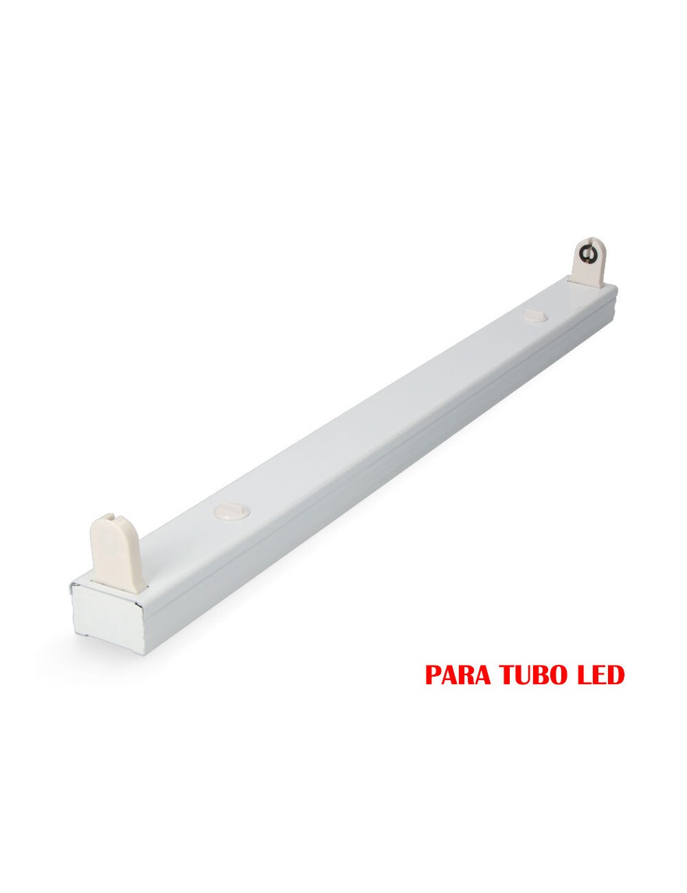 Regleta fluorescente para tubo de led 1x9w (eq. 18w) 220v 61cm edm