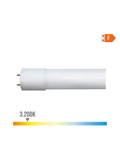 Tubo led t8 9w 850lm 3000k luz càlida (eq.18w) ø2,6x60cm edm