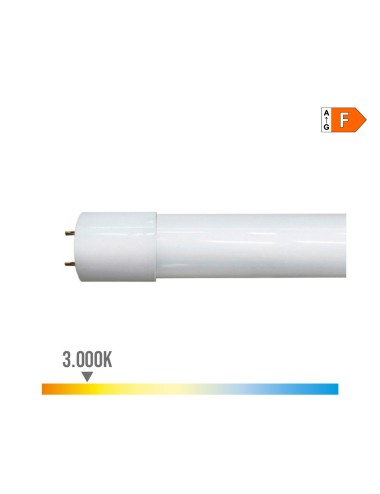 Tubo led t8 18w 1900lm 3000k luz calida (eq.36w) ø2,6x120cm edm