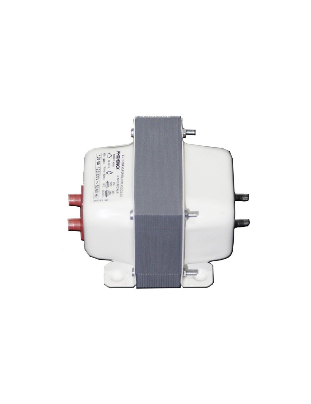 Autotransformador reversible 100va (70w) 125-220v phonovox