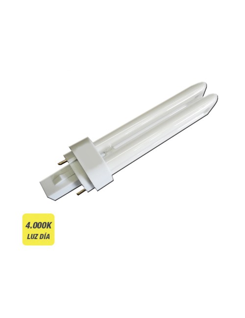 Bombilla bajo consumo osram 26w 2 pins g24d-3 4000k luz dia 16,9cm