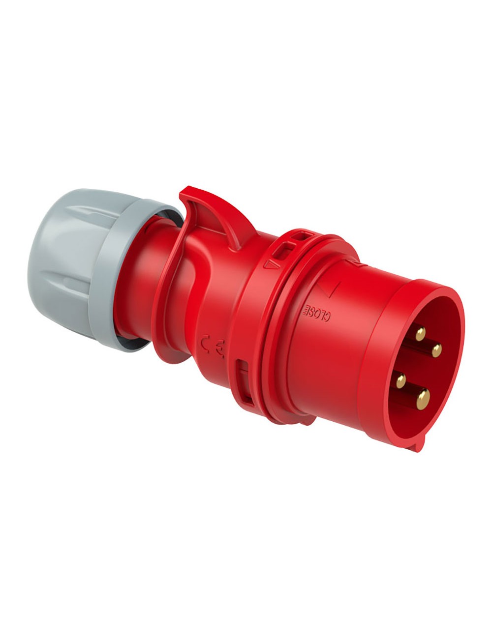 Clavija cetac 3 p + t roja 16a solera 902142a