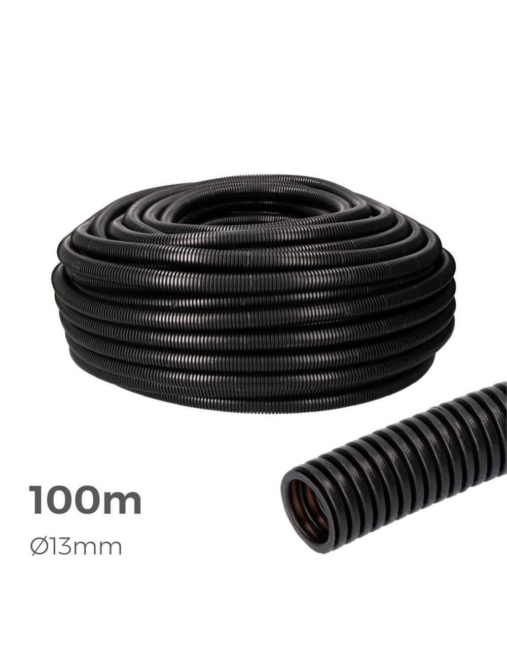 Corrugado para interior medida 13mm ce m-20 euro/m