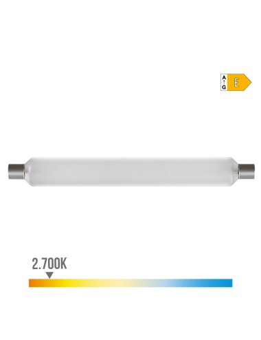 Sofito de led s19 8w 880lm 2700k luz calida 310xø38mm edm