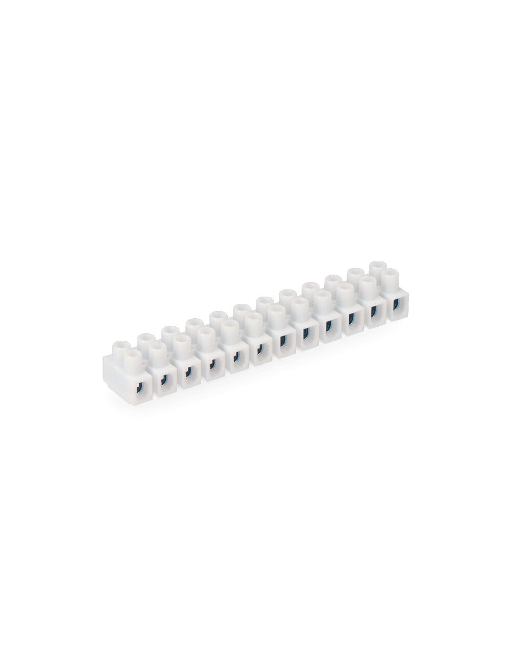 Regleta de conexion 2.5mm a 4mm. homologada blanca (envasada) edm