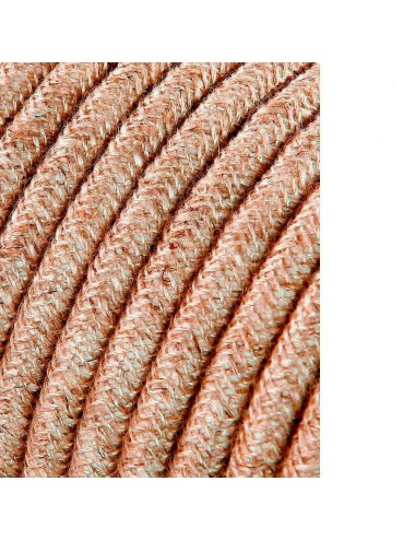 Cable cordón tubular 2x0,75mm lino 25m