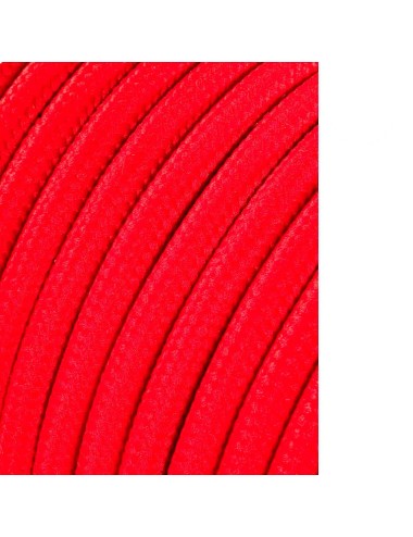 Cable cordón tubular 2x0,75mm rojo 25m