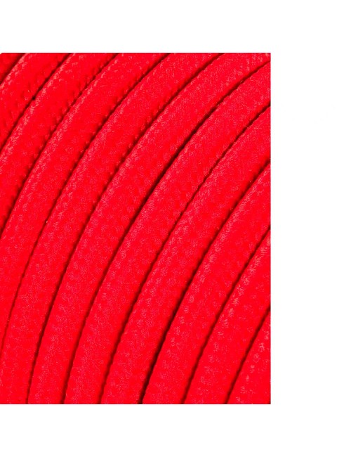 Cable cordón tubular 2x0,75mm rojo 25m