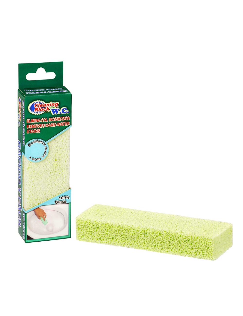 Cleaning block wc con solapa individual euro/u