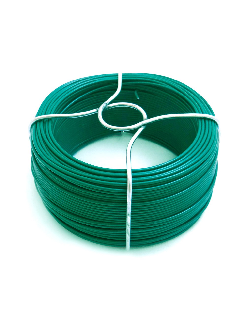 Alambre forrado verde n° 6 - 1,40mm x 50m - 240g