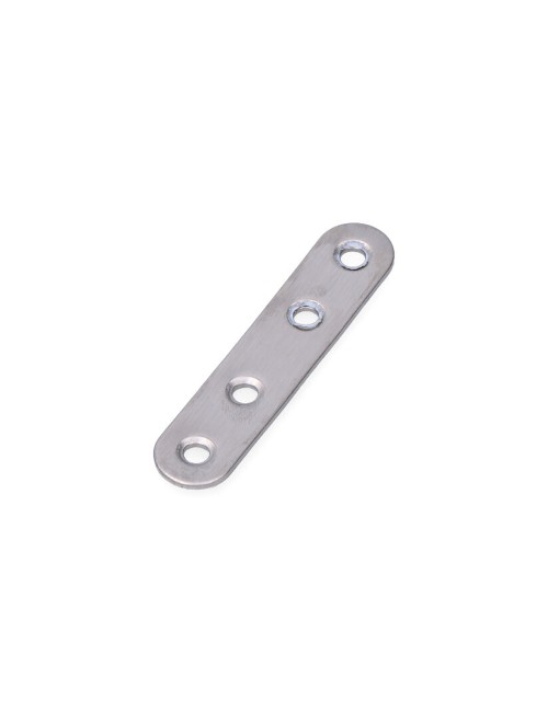 Placa acero inox 80x19x2mm