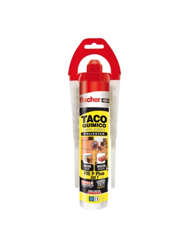 Resina taco quimico diy fis p300 fischer poliester 510637