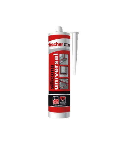 Silicona universal blanco f98647 fischer 280ml