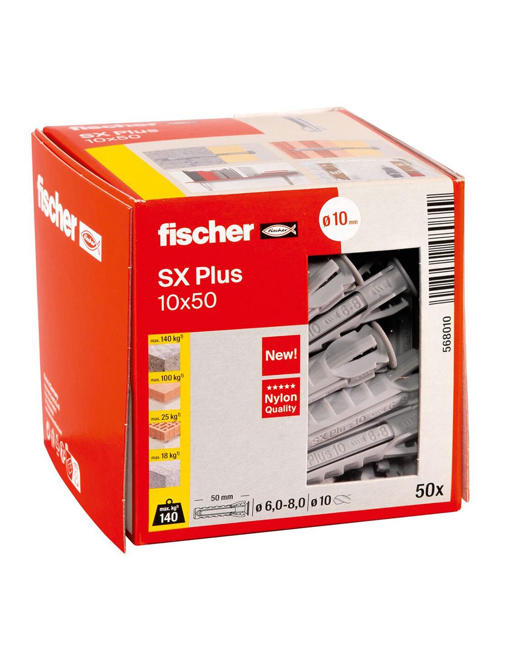 Taco fischer sx plus 10x50 50uni n10 568010