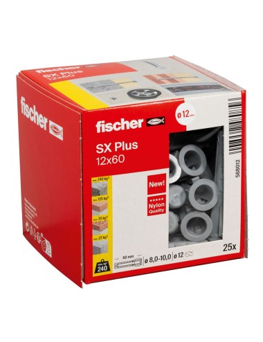 Taco fischer sx plus 12x60 25uni n12 568012