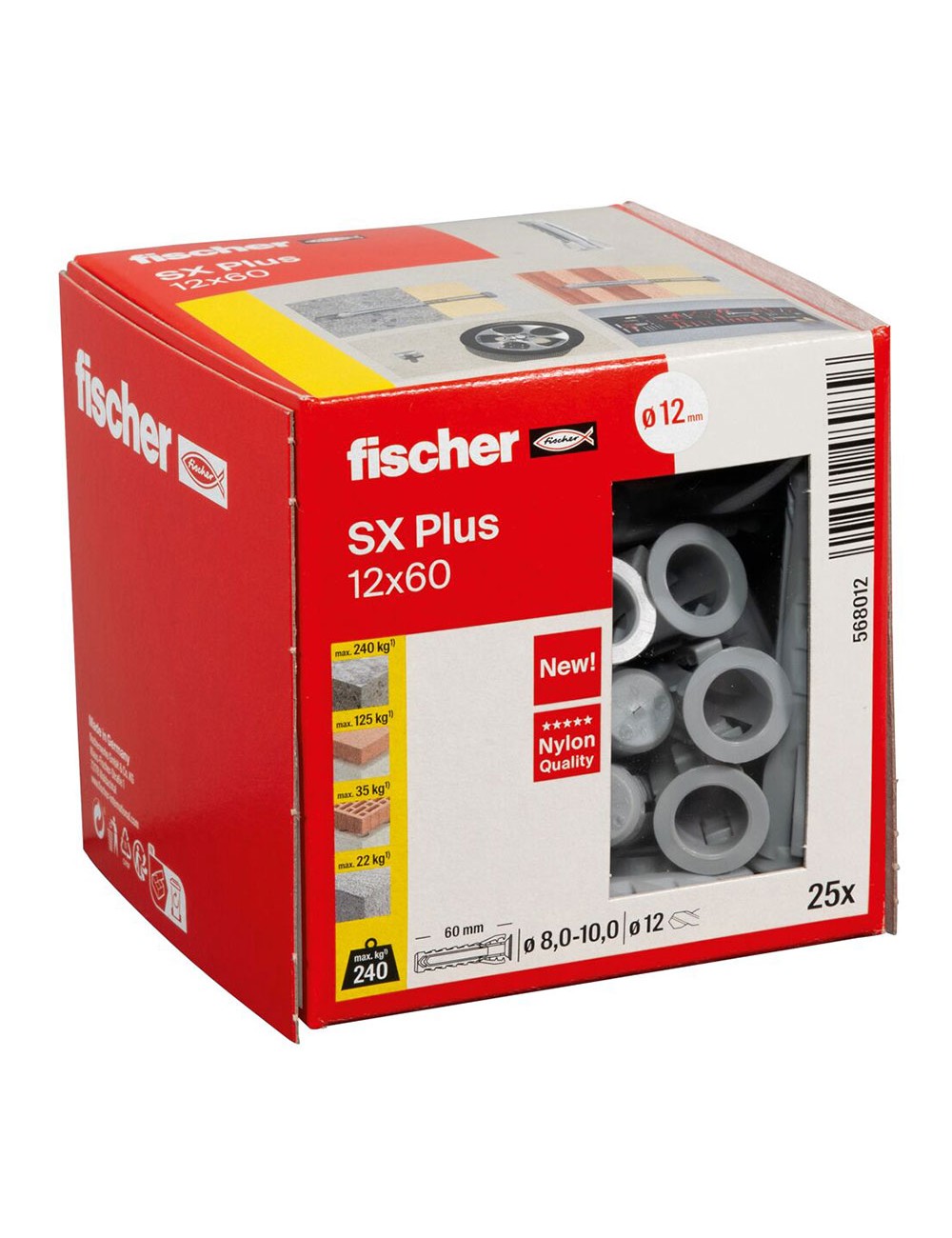 Taco fischer sx plus 12x60 25uni n12 568012