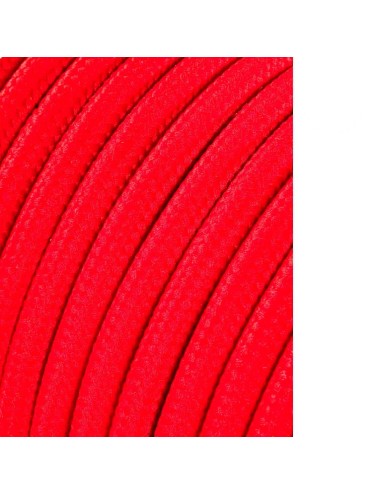 Cable cordón tubular 2x0,75mm rojo 5m