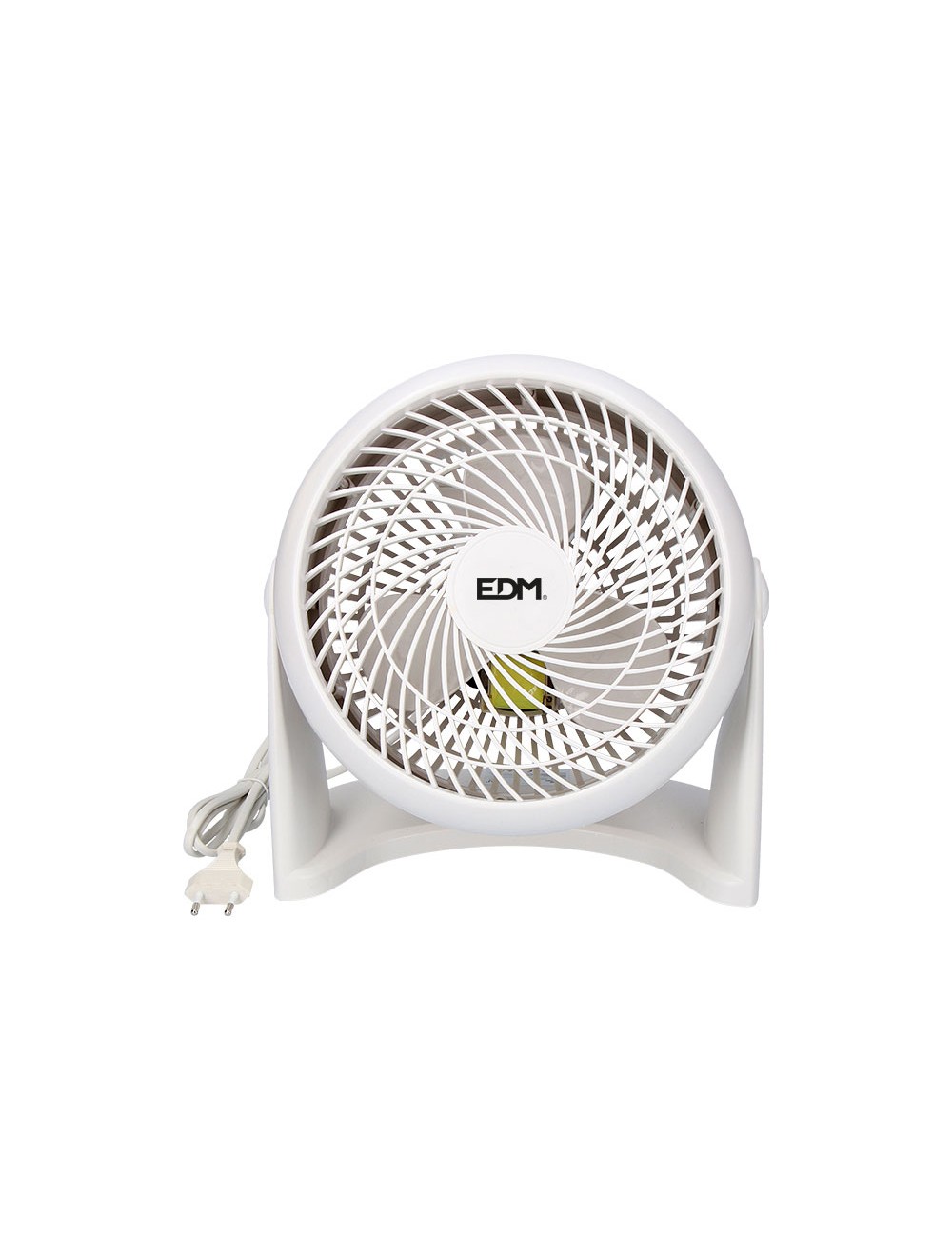 Ventilador 2 en 1 (suelo y pared) color blanco. potencia: 50w aspas: ø18cm 26,5x15,5x27,7cm edm