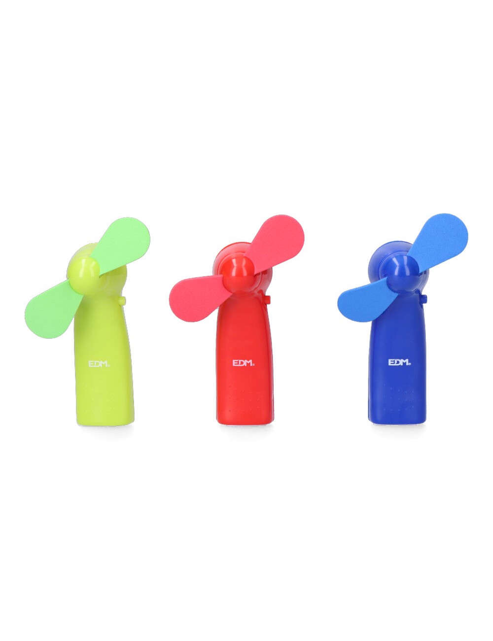 Ventilador a pilas "funny colors" 2xaa (no incluidas) edm colores / modelos surtidos