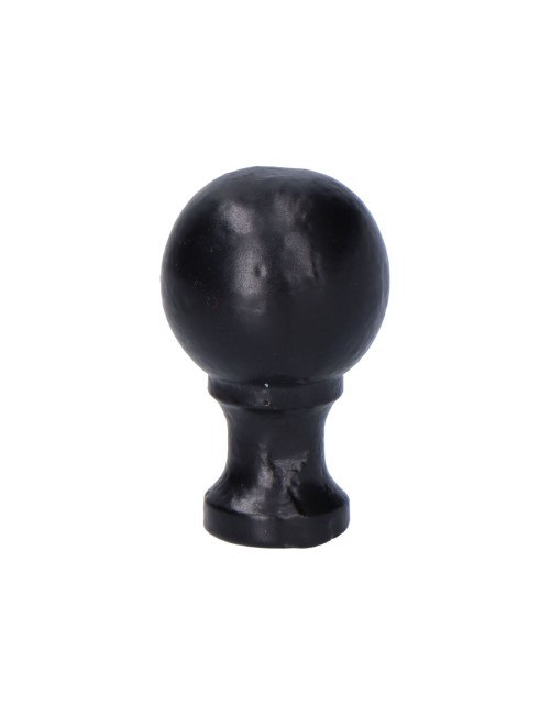 Pomo bola 18mm h° negro edm