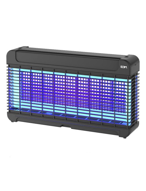 Mata insectos profesional electronico con led 13w 150m² 47x10x26,3cm color negro edm