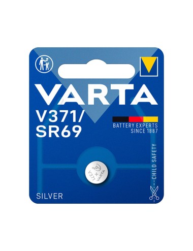 Pila varta sr69 - v371 silver 1,55v (blister 1 unid.) ø9,5x2,05mm