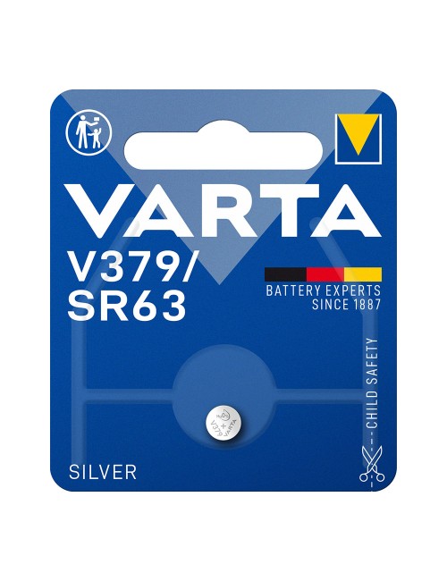 Micro pila de boton varta silver sr63 - v379 1,55v (blister 1 unid.) ø5,8x2,15mm