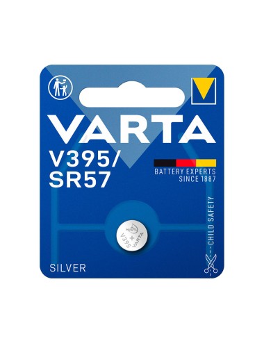 Micro pila de boton varta silver sr57 - v395 1,55v (blister 1 unid.) ø9,5x2,73mm