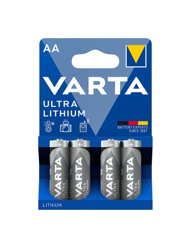 Pila varta ultra lithium aa - lr06 (blister 4 unid.) ø14,5x50,5mm