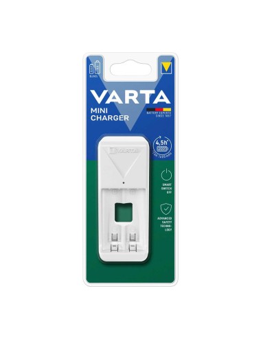 Mini cargador varta sin pilas aa/aaa