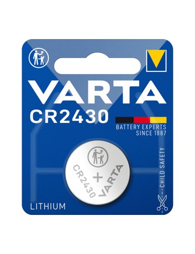 Pila varta cr2430 3v (blister 1 unid.) ø24,5x3mm