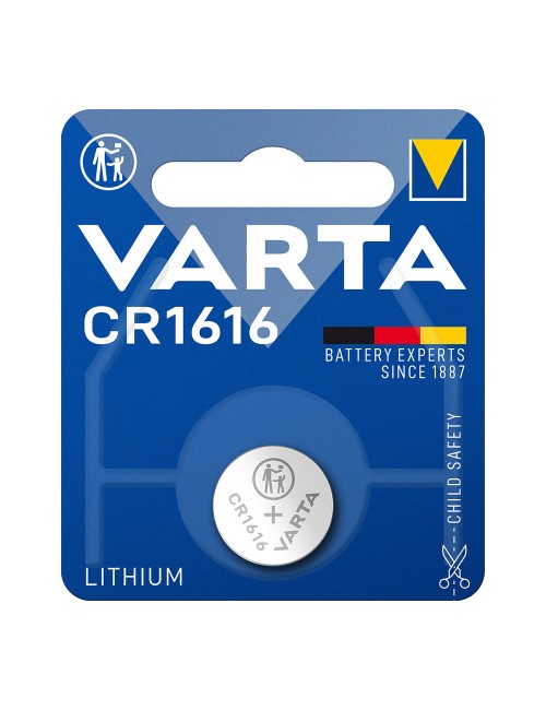 Pila varta lithium cr1616 3v (blister 1 unid.) ø16x1,6mm