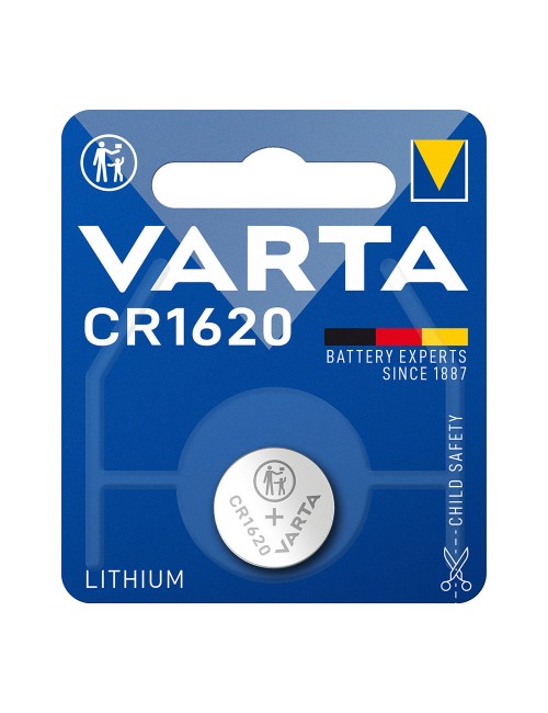 Pila varta lithium cr1620 3v (blister 1 unid.) ø16x2,0mm