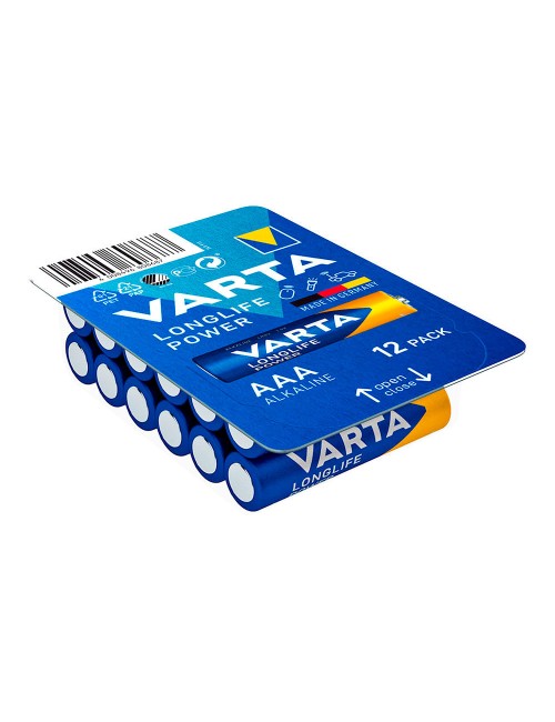 Pila varta longlife power aaa - lr03 caja 12 unid. ø10,5x44,5mm