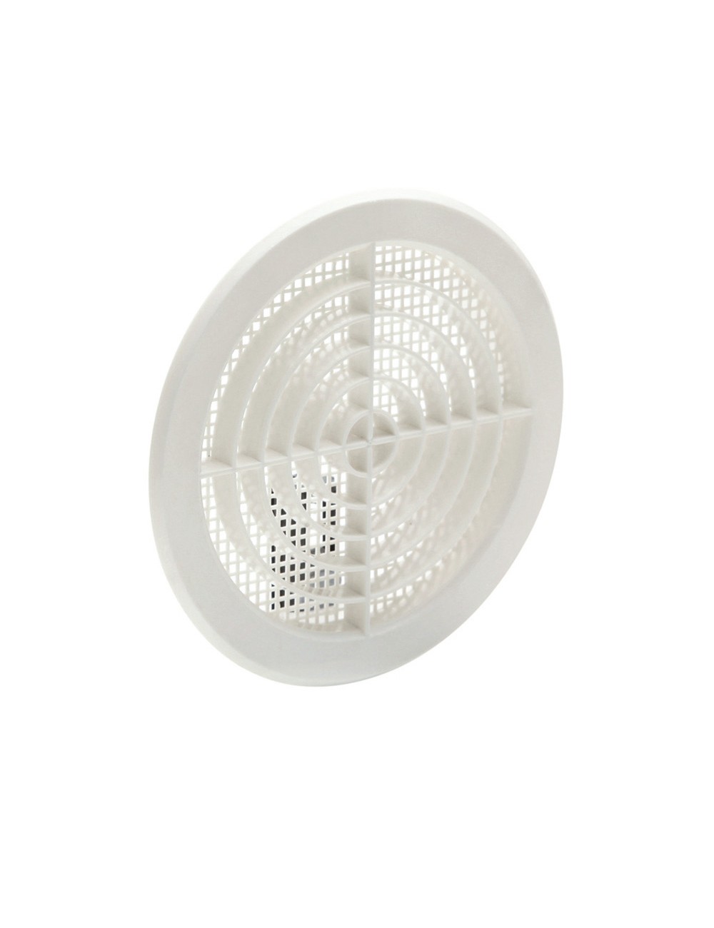 Rejilla empot+clipsar d-12.5-14cm abs blanco+mosquitera