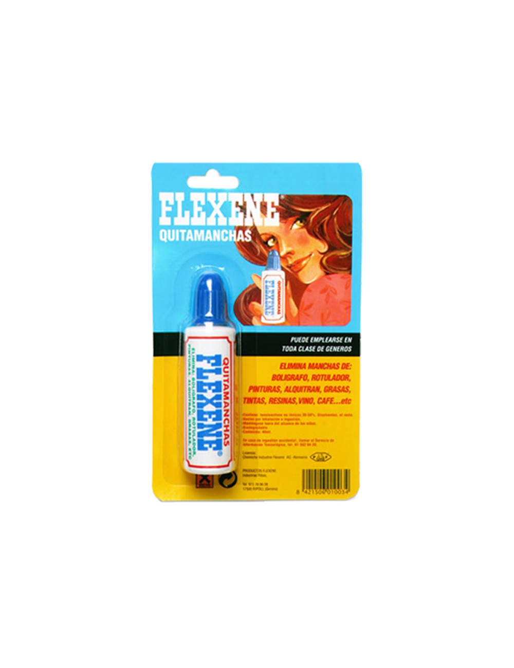 Quitamanchas flexene 40ml blister