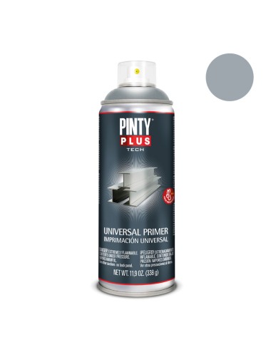 Pintura en spray pintyplus tech 520cc imprimación universal gris i113