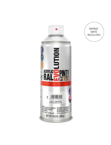 Pintura en spray pintyplus evolution 520cc m199 barniz mate