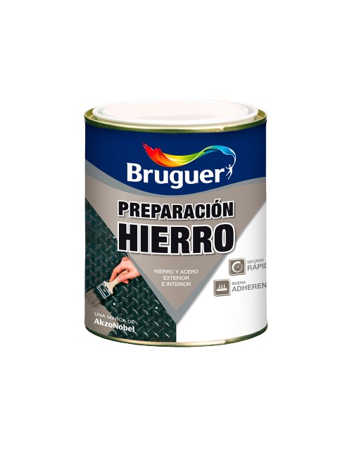 Preparacion para hierro-secado rapido 0.750l gris 5322601 bruguer