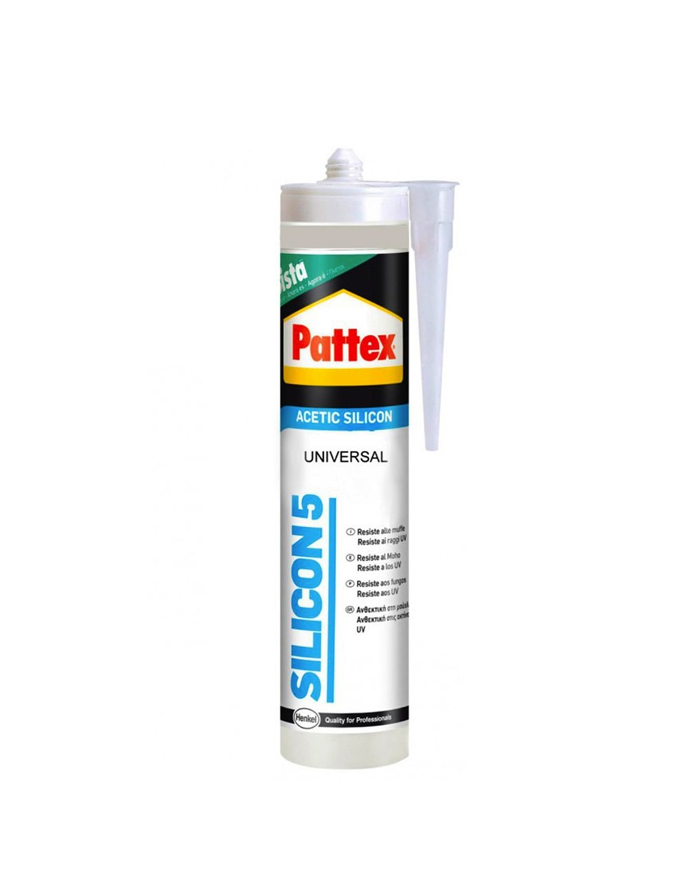 Pattex silicona universal transparente 280ml 1534267