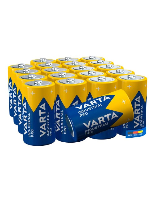 Pack de 20 pilas c - lr14 varta industrial pro ø26,2x50mm