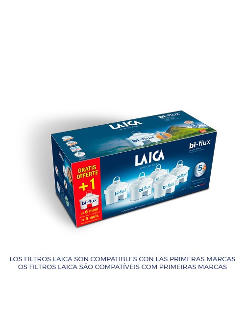 Pack filtros 5 + 1 laica f6s