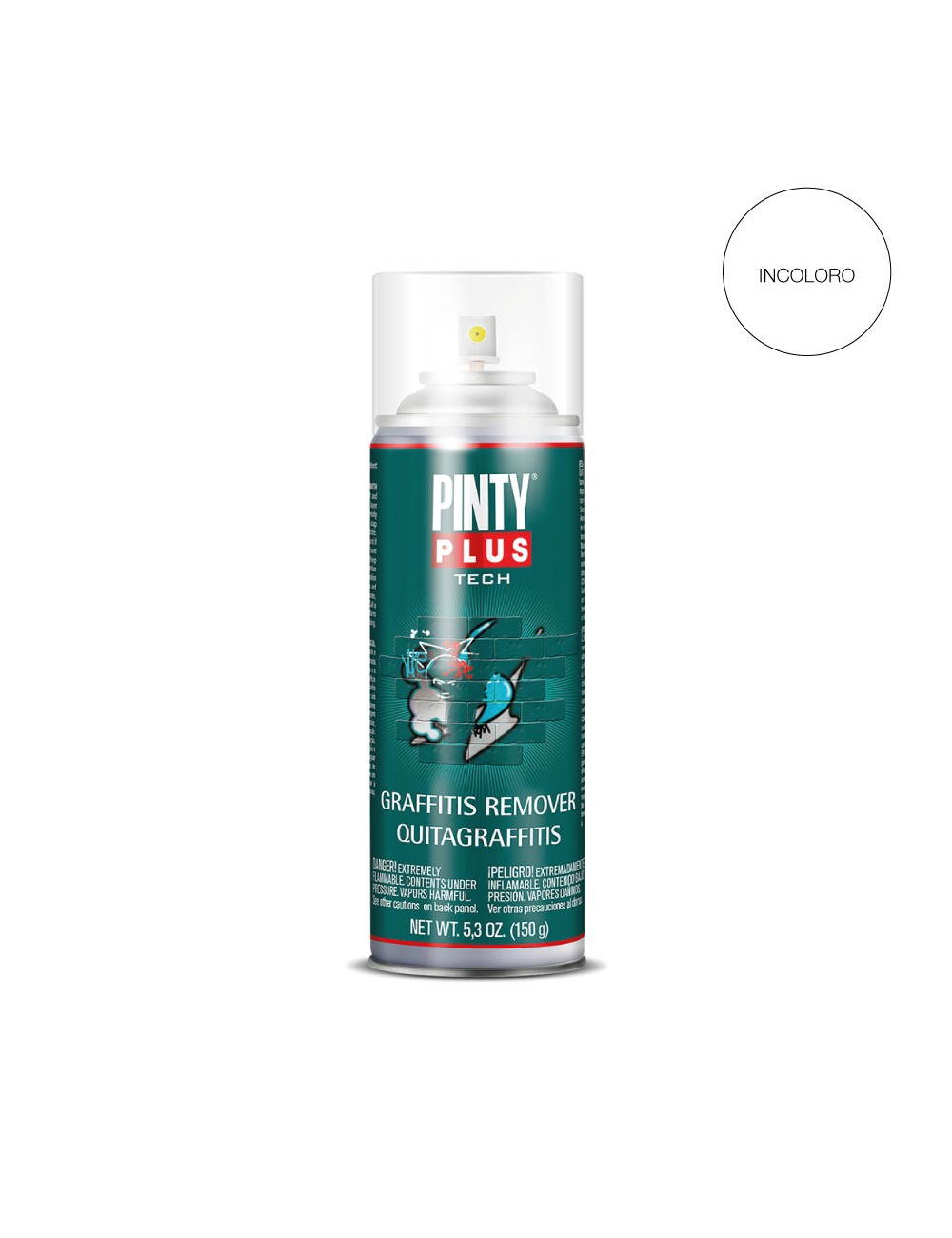 Pintyplus tech 270cc quitagraffitis spray