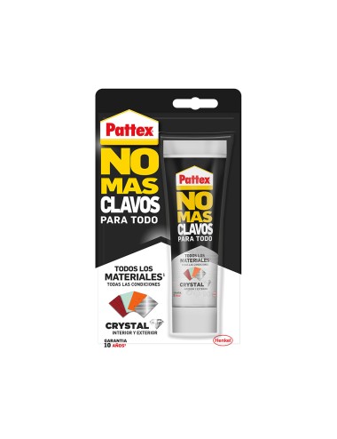 Pattex no mas clavos crystal 90g 2501910