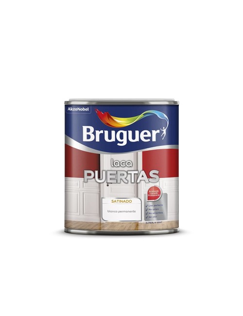 Laca para puertas blanco permanente 0,75l 5297934 bruguer