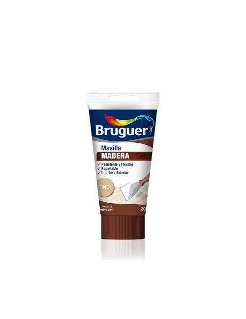 Masilla madera pino 200g 5196385 bruguer