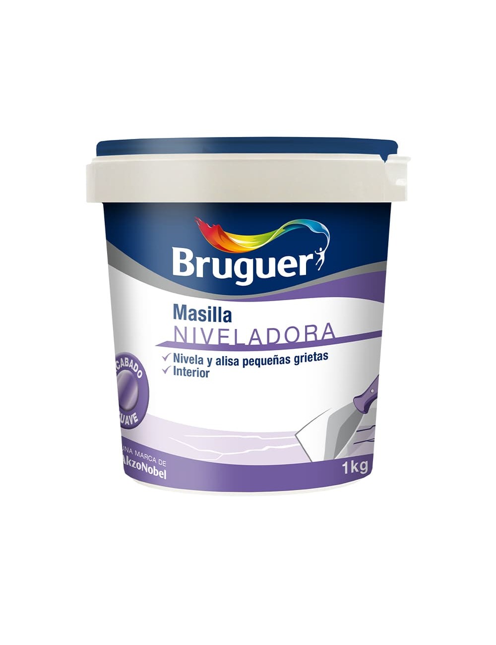 Masilla niveladora 1kg 5196383 bruguer